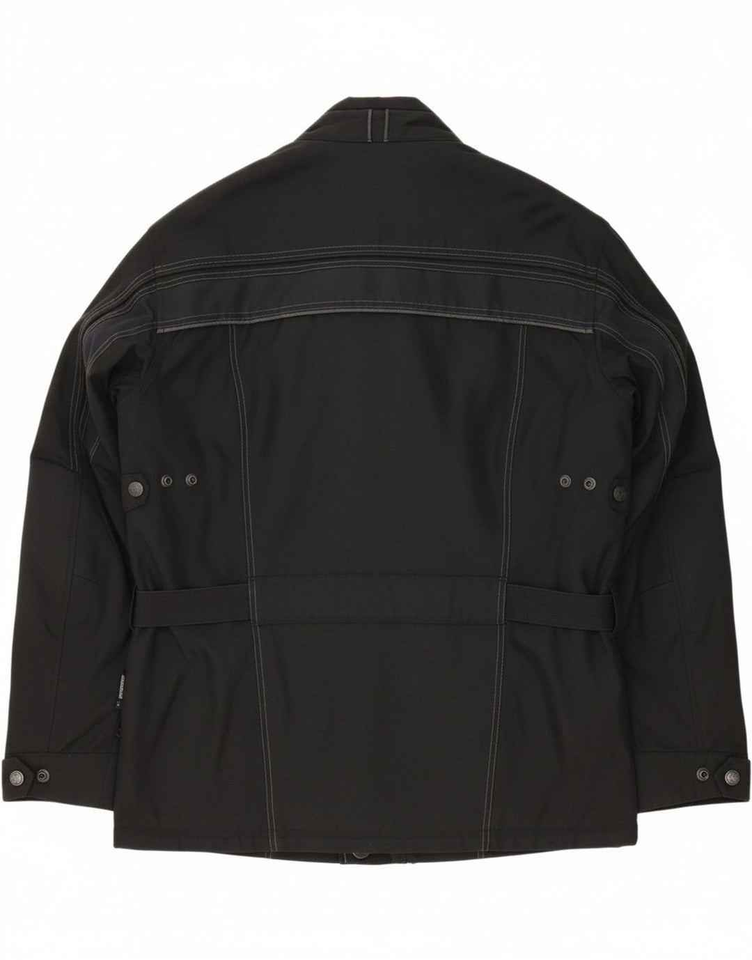 JOFAMA Mens Racer Jacket EU 52  Large Black Polyester