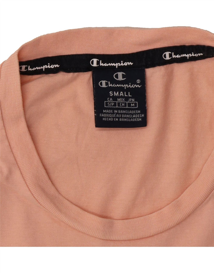 CHAMPION Mens T-Shirt Top Small Pink Vintage Champion and Second-Hand Champion from Messina Hembry 
