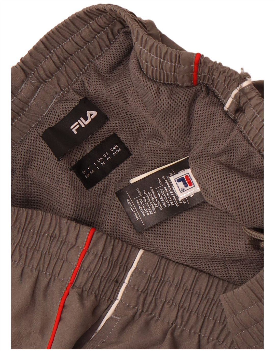 Fila Træningsdragt bukser til mænd mellemgrå polyester