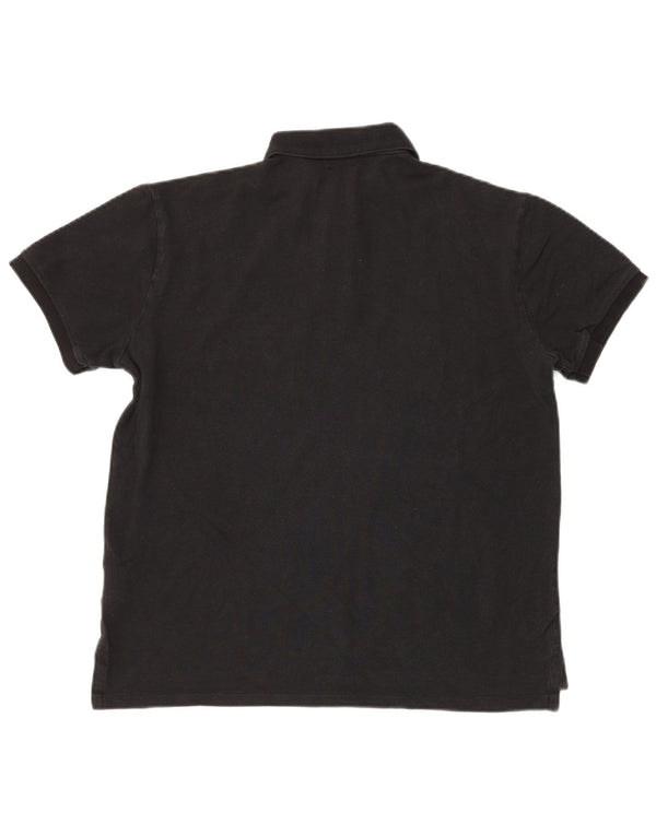 Polo Ralph Lauren Herre Custom Slim Fit Polo Shirt Medium Sort Bomuld