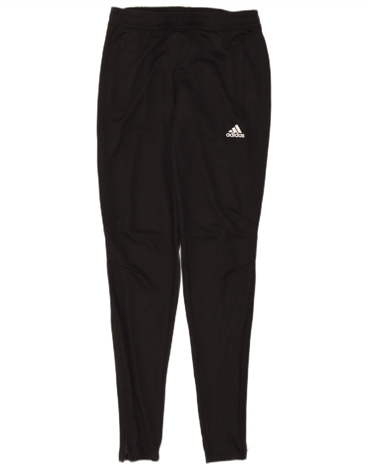 ADIDAS Womens Climacool Tracksuit Trousers UK 4/6 XS  Black Polyester