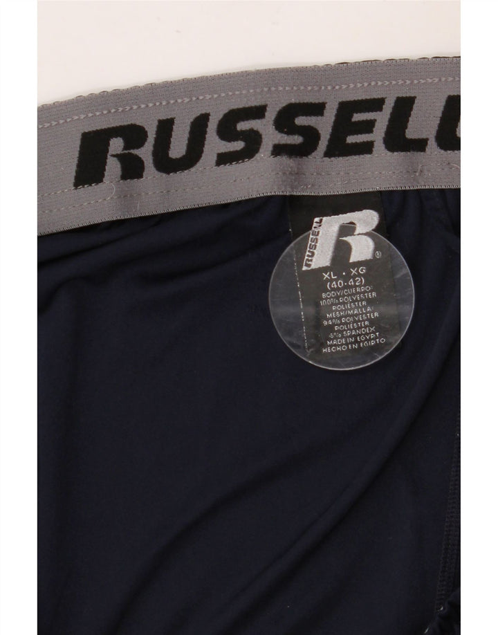RUSSELL ATHLETIC Herre Dri-Power sportsshorts XL marineblå polyester