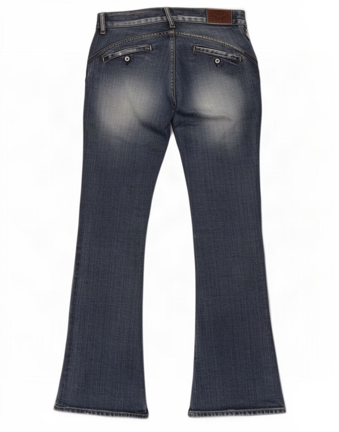 Replay Herre Cargo Bootcut Jeans W30 L32 Blå Bomuld