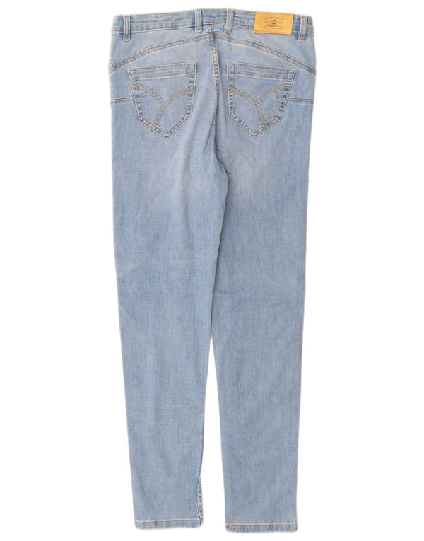 Dacks Dame Slim Jeans IT 44 Medium W30 L28 Blå Bomuld