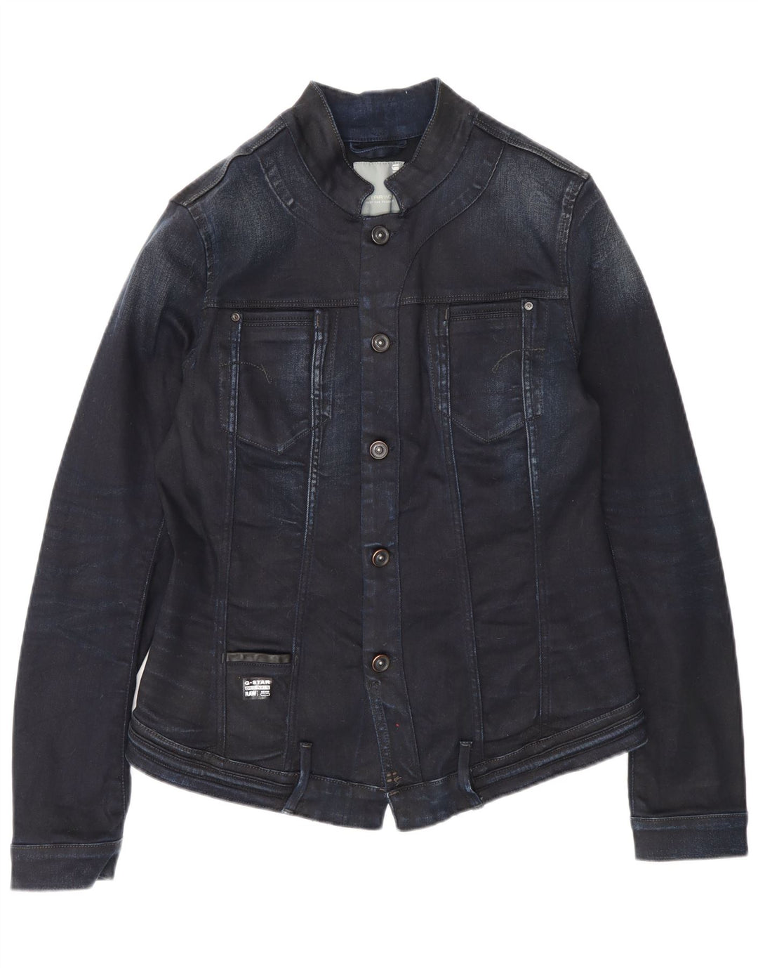 G-Star Dame denimjakke UK 14 Large Navy Blue