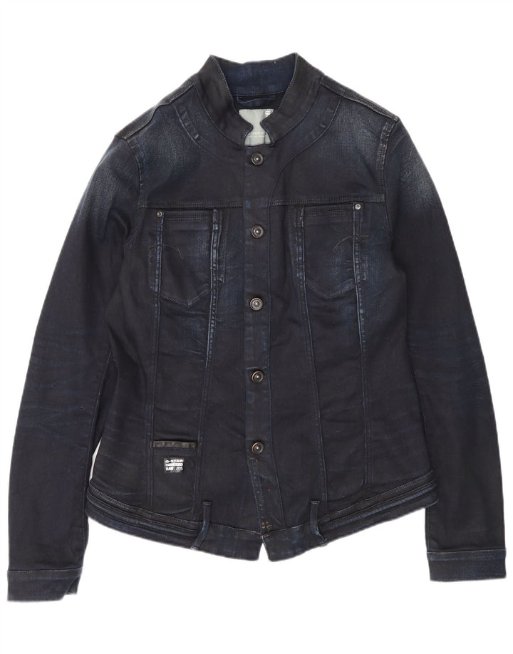 G-Star Dame denimjakke UK 14 Large Navy Blue