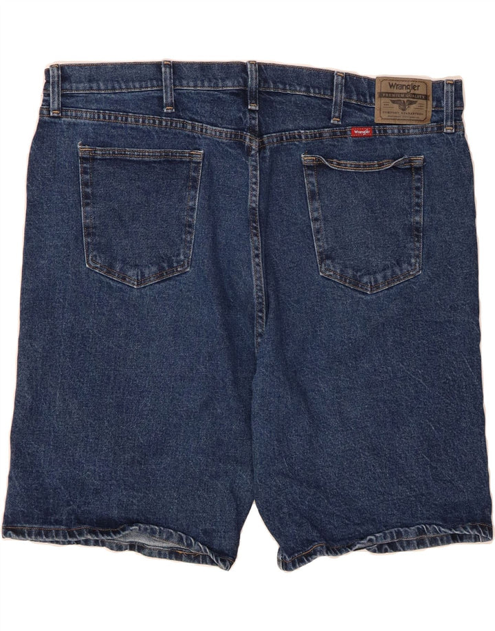 WRANGLER Mens Denim Shorts W42 2XL Blue Cotton Vintage Wrangler and Second-Hand Wrangler from Messina Hembry 