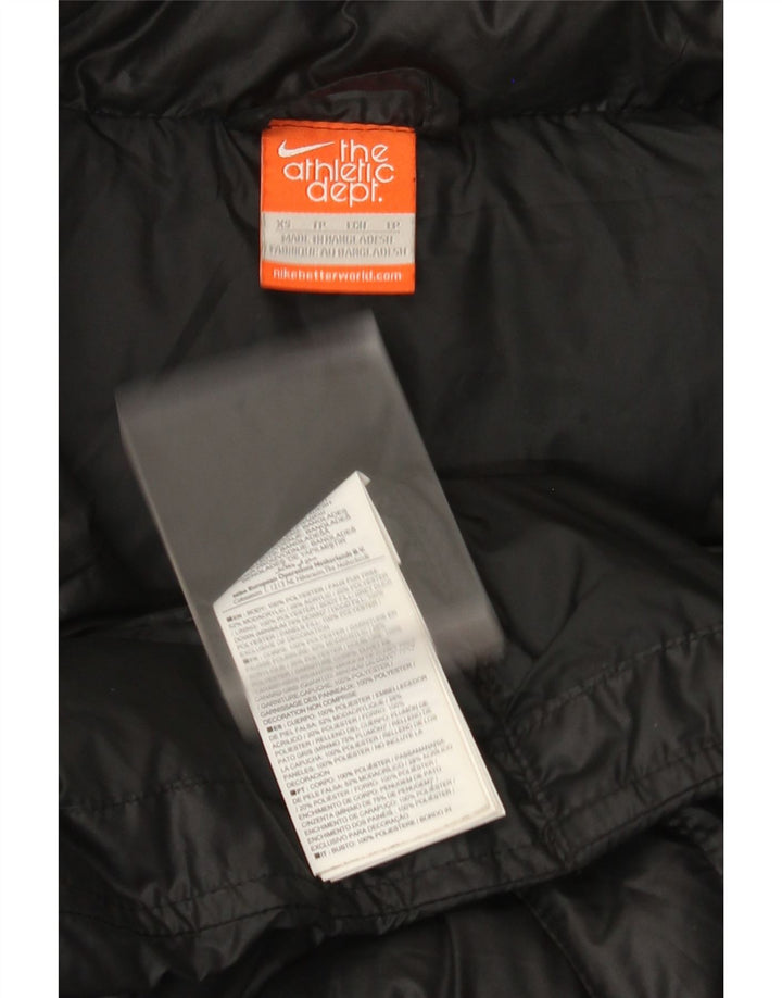 Nike polstret frakke til kvinder UK 6 XS sort polyester