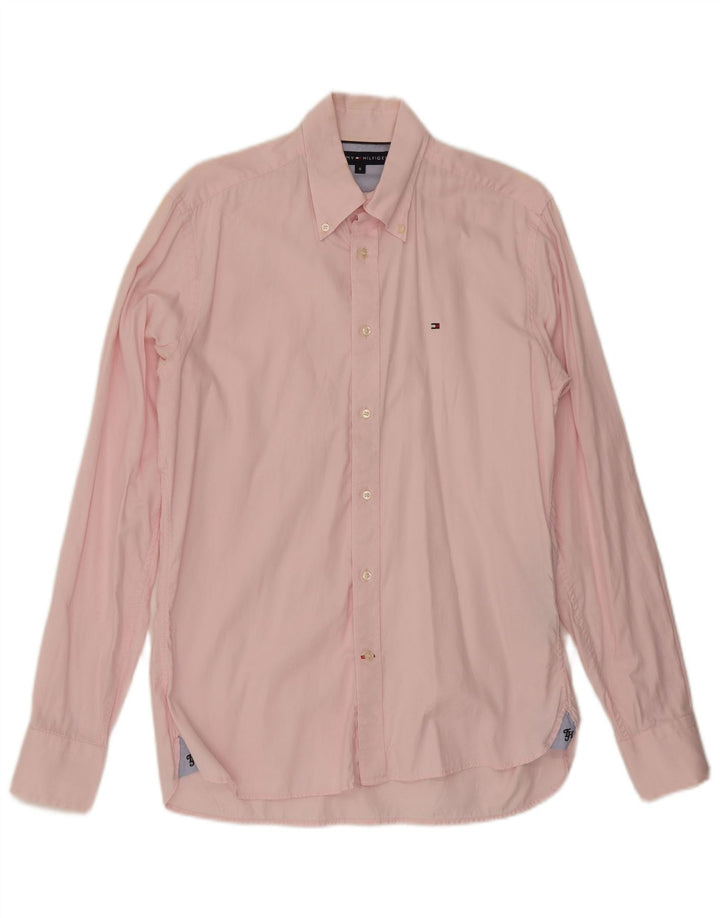 Tommy Hilfiger Herreskjorte Lille Pink Bomuld