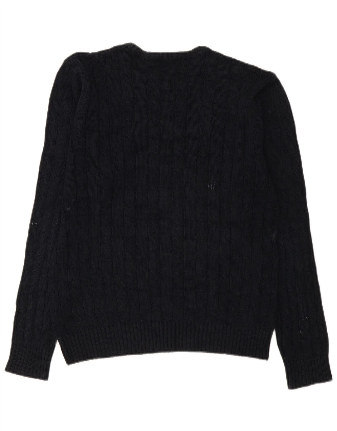 Marks & Spencer Herre Blue Harbor Crew Neck trøje Sweater Small Navy