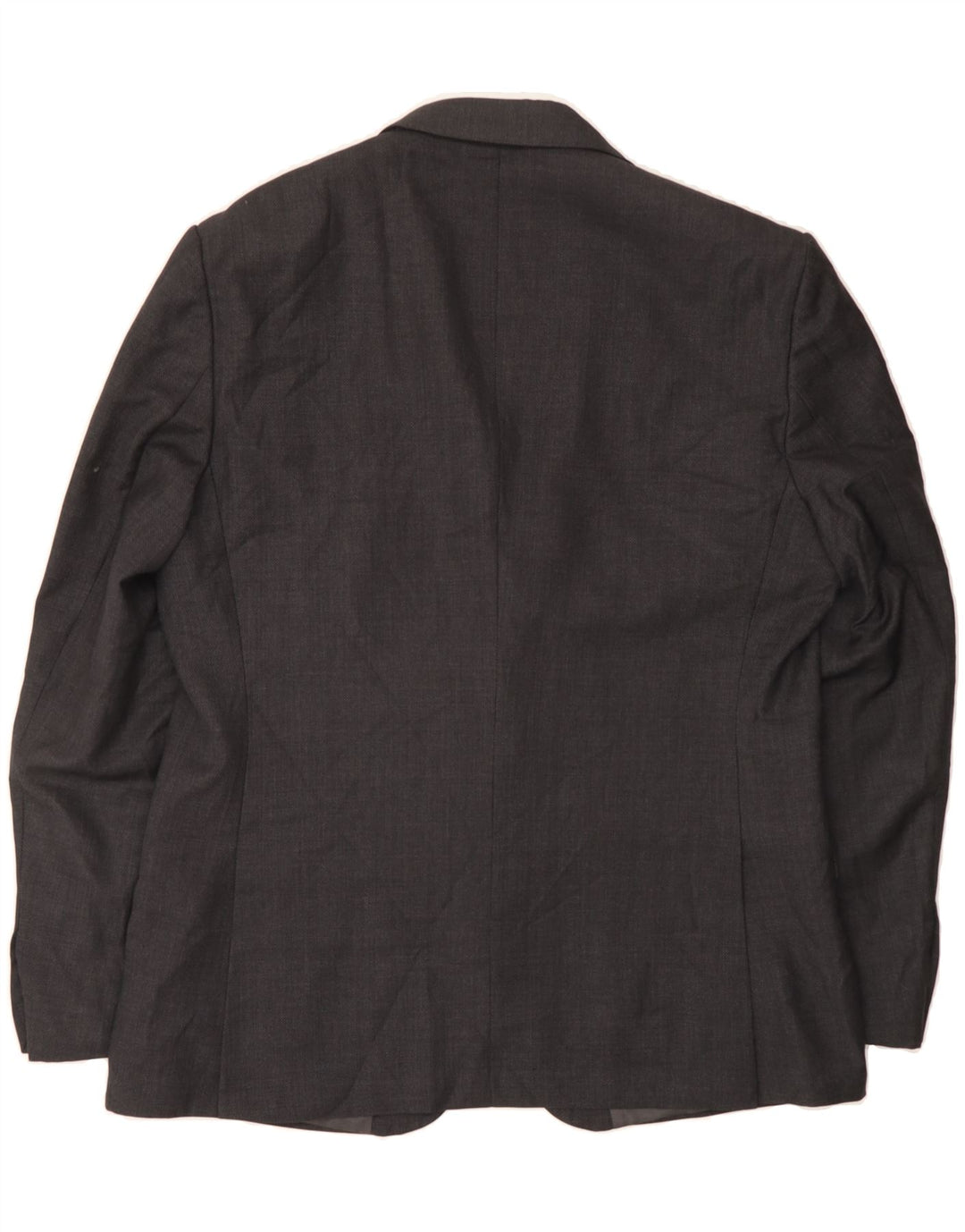 AQUASCUTUM Mens 2 Button Blazer Jacket UK 44 2XL Grey Wool Vintage Aquascutum and Second-Hand Aquascutum from Messina Hembry 