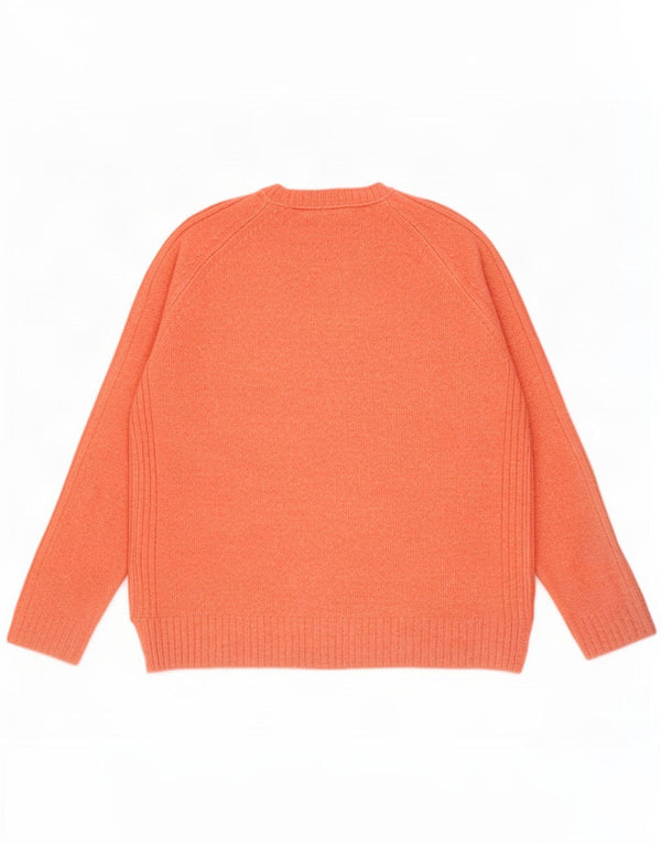 Marks & Spencer Dame sweater med rund hals DK 14 Medium Pink Akryl