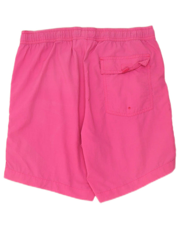 Champion Herre grafiske badeshorts Small Pink Polyamide