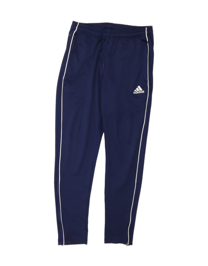ADIDAS Mens Tracksuit Trousers Medium Navy Blue Polyester Vintage Adidas and Second-Hand Adidas from Messina Hembry 