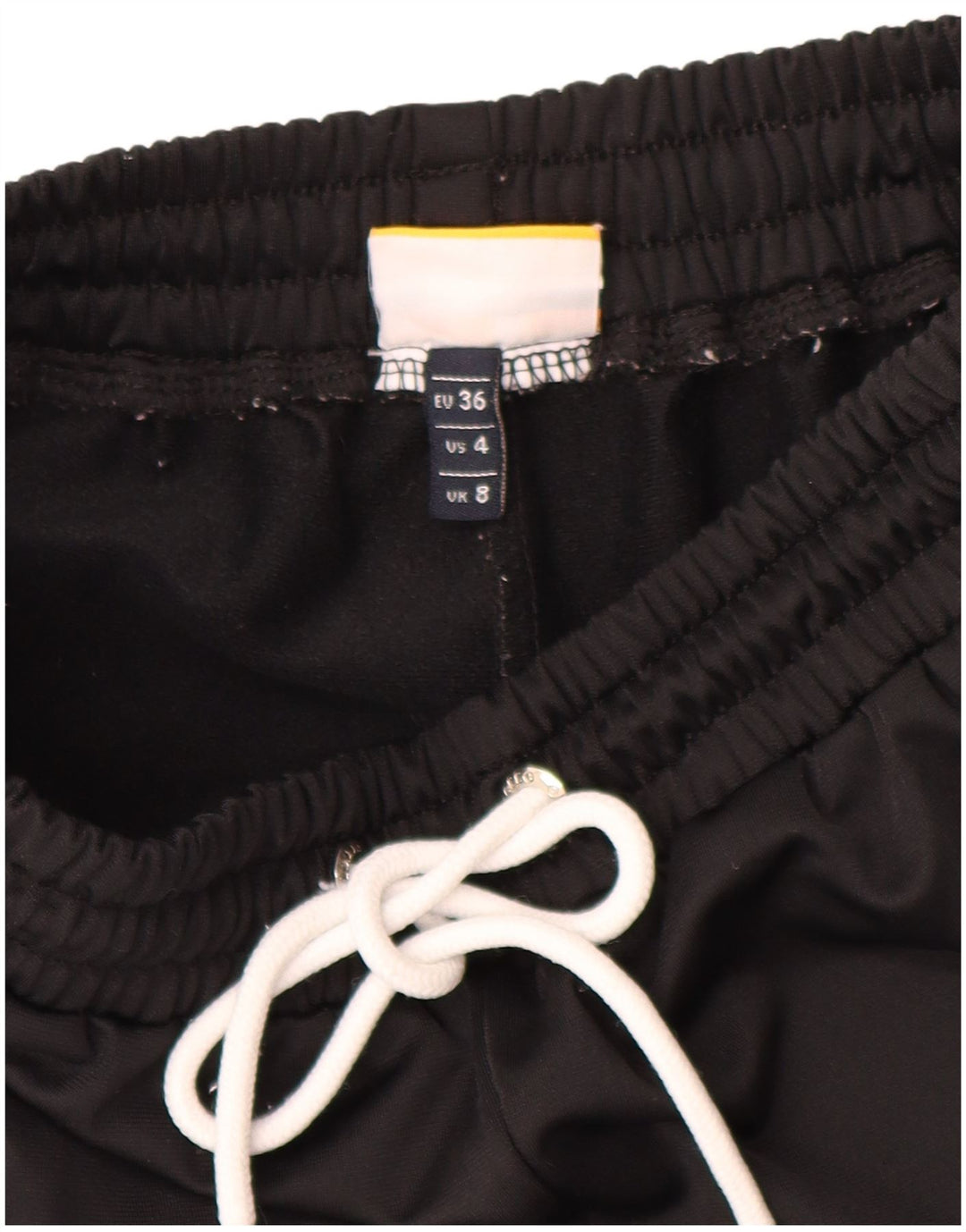 Ellesse Womens Graphic Sports Shorts UK 8 Small Black