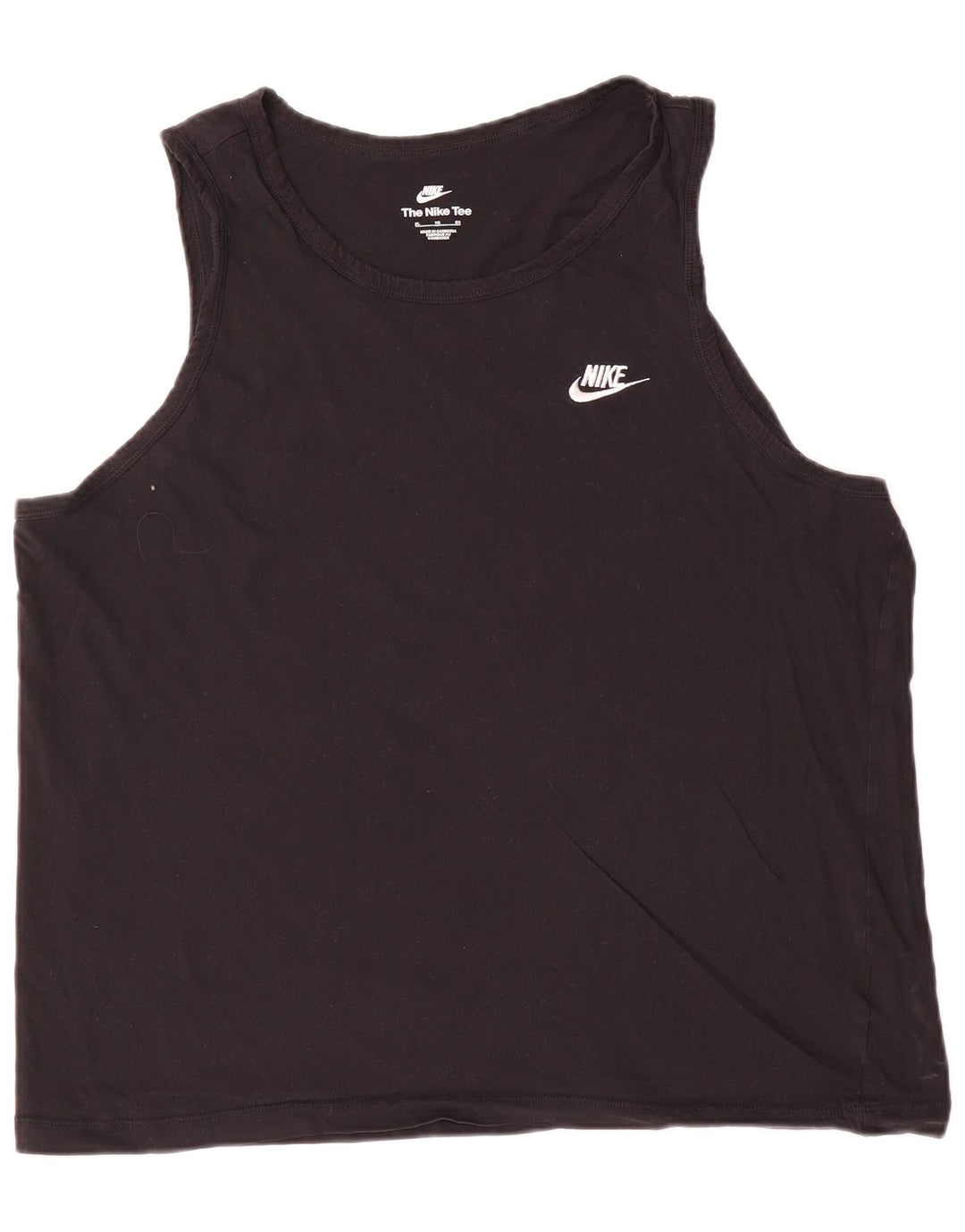 Nike Herrevest Top XL Sort Bomuld