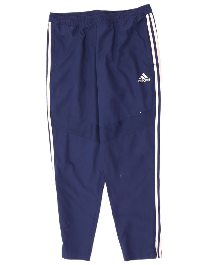 Adidas Herre Climalite træningsdragt Bukser Large Navy Blue Polyester