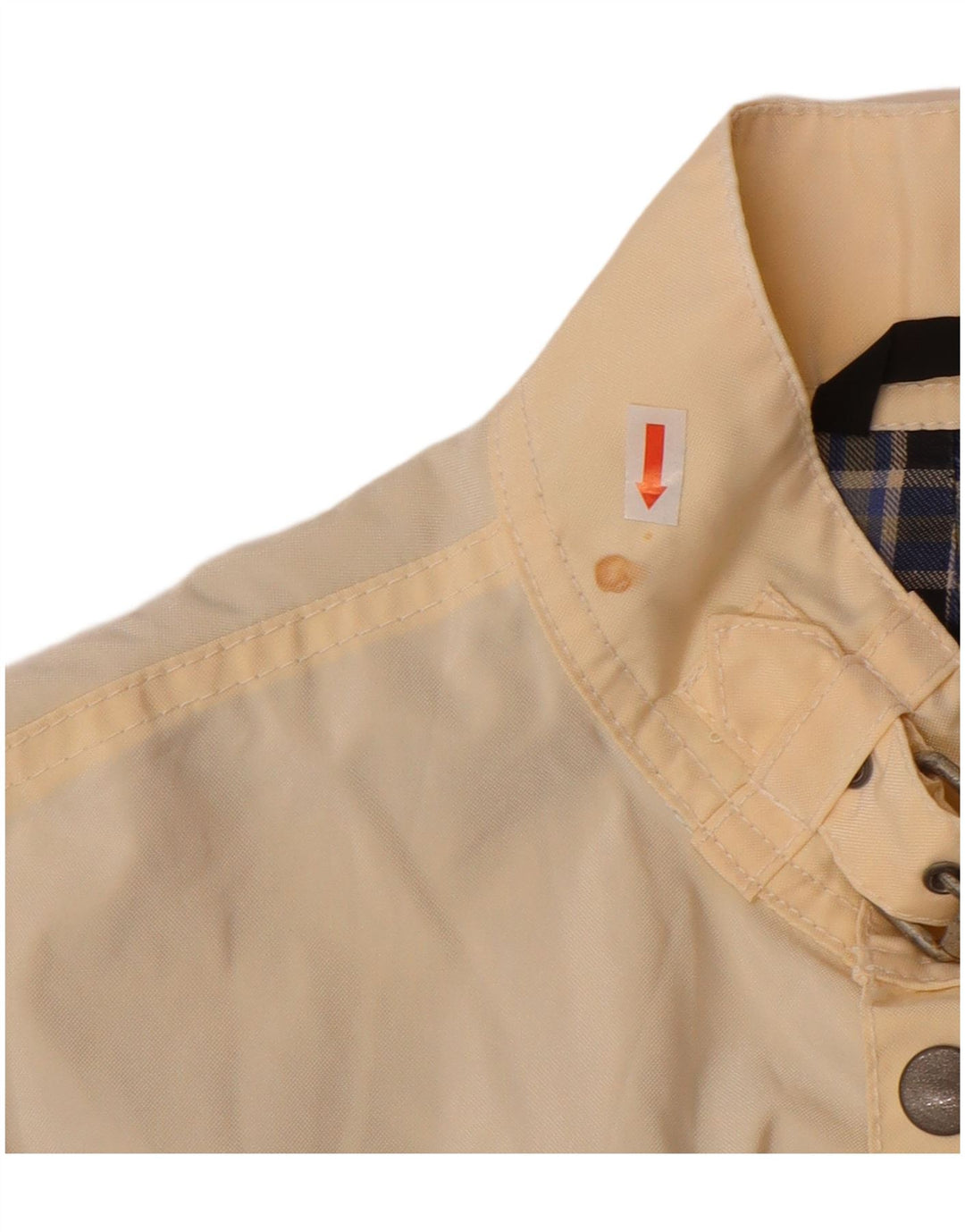 BELSTAFF Herre Utility Gilet IT 46 Small Off White Nylon