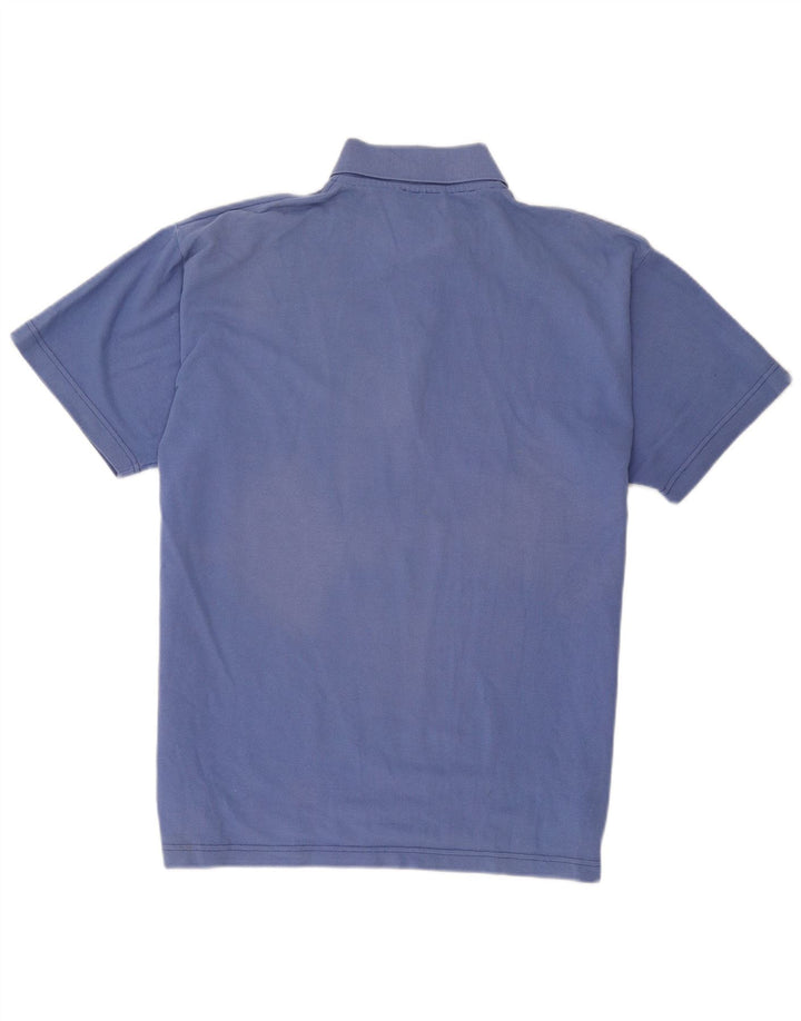 Adidas Polo Shirt til mænd, stor blå bomuld