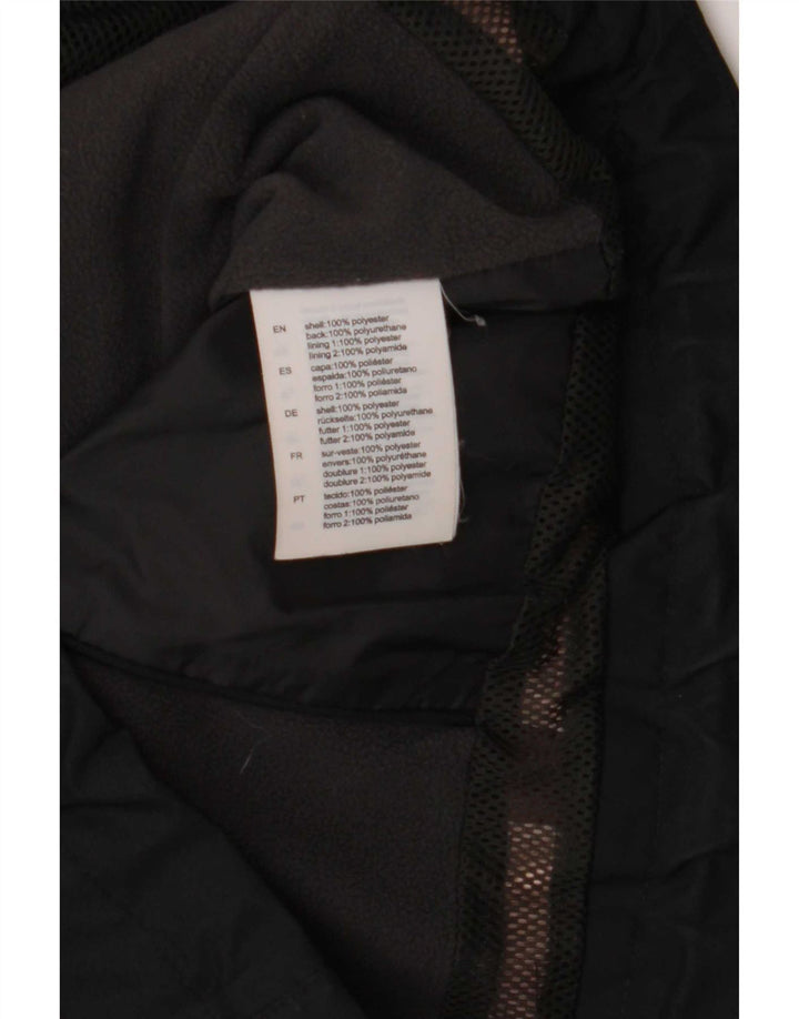 Helly Hansen Dame Grafisk Windbreaker Jacket UK 14 Medium Sort Polyester