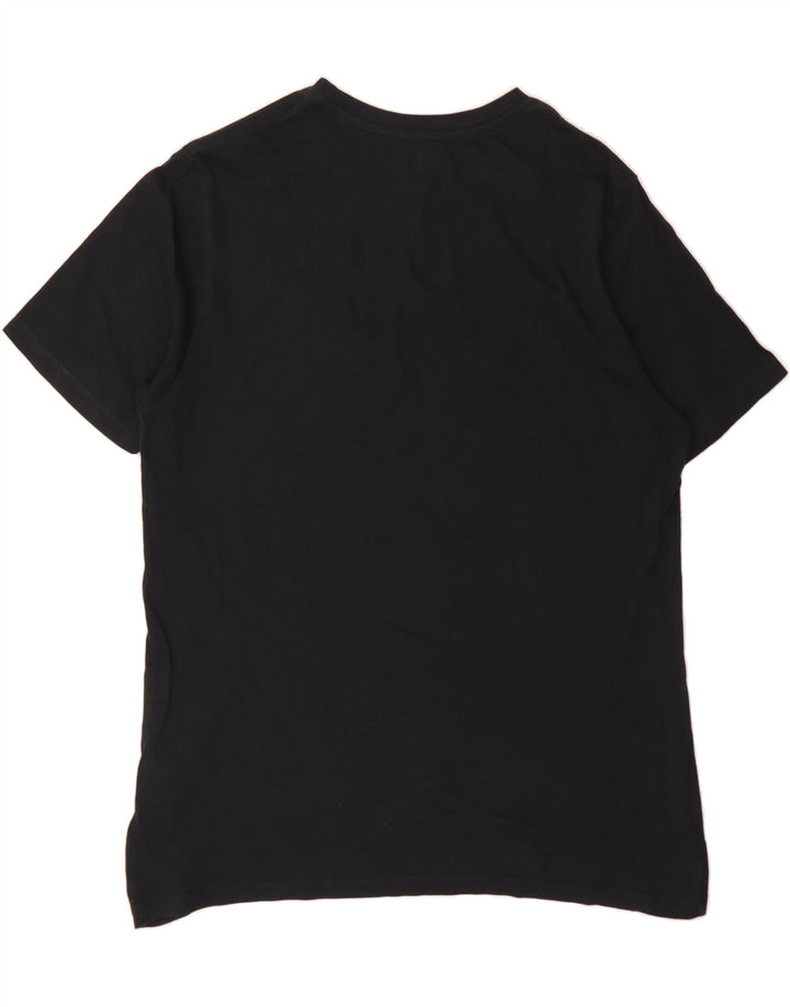 LEVI'S Mens Graphic T-Shirt Top Large Black Vintage Levi's and Second-Hand Levi's from Messina Hembry 