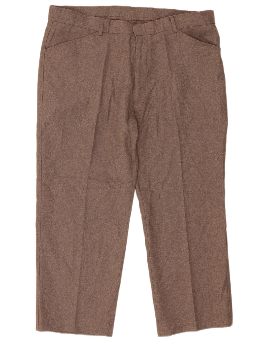Farah Straight Cropped bukser til mænd W40 L26 brun polyester
