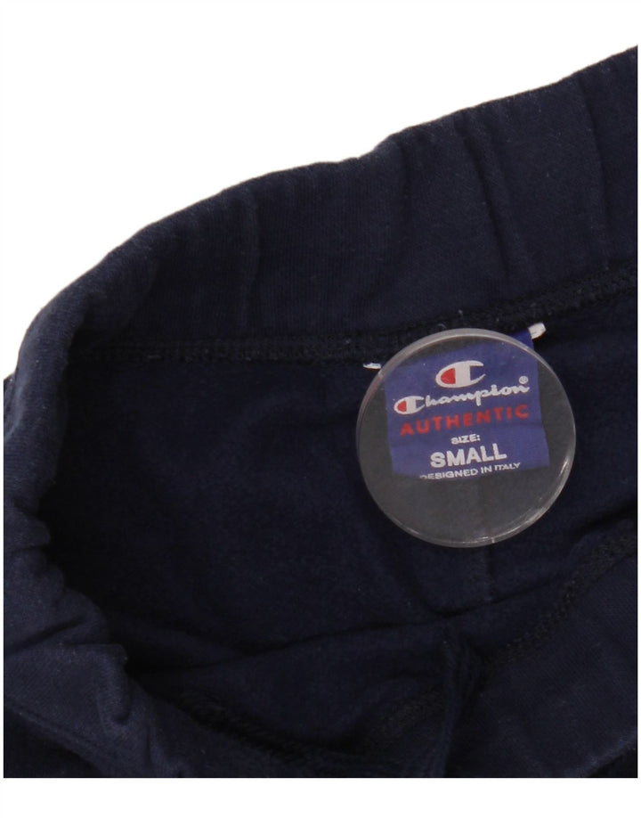 Champion Herre grafisk træningsdragt Bukser Jogger Small Navy Blue