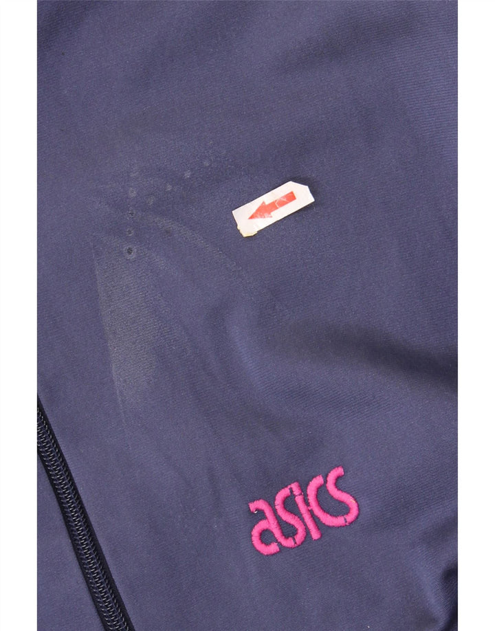 Asics Herre grafisk træningsdragt Topjakke Stor marineblå farveblok