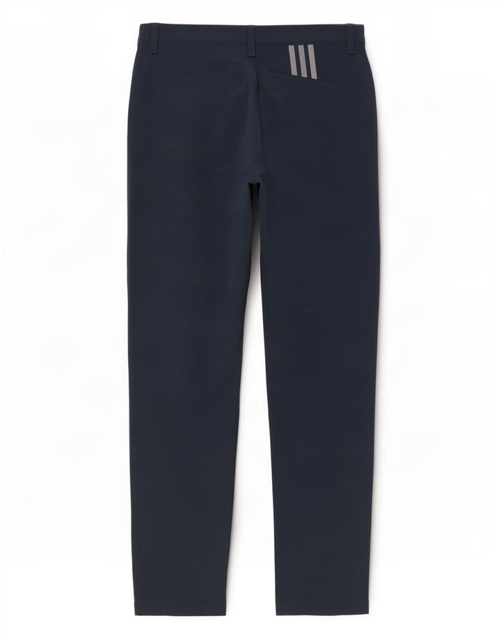 Adidas Slim Chino-bukser til mænd W34 L32 Marineblå polyester