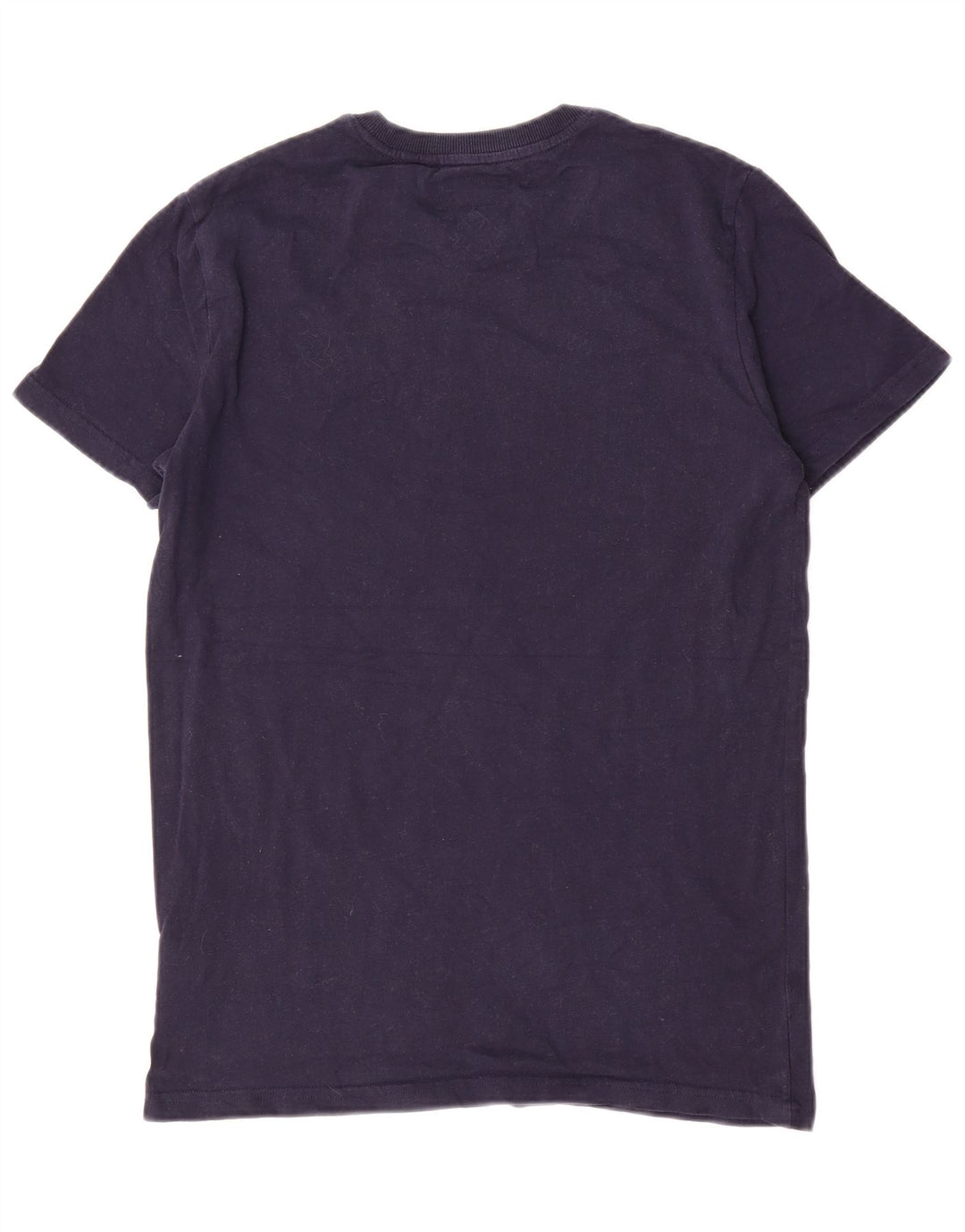 Superdry T-shirt til mænd, medium marineblå bomuld