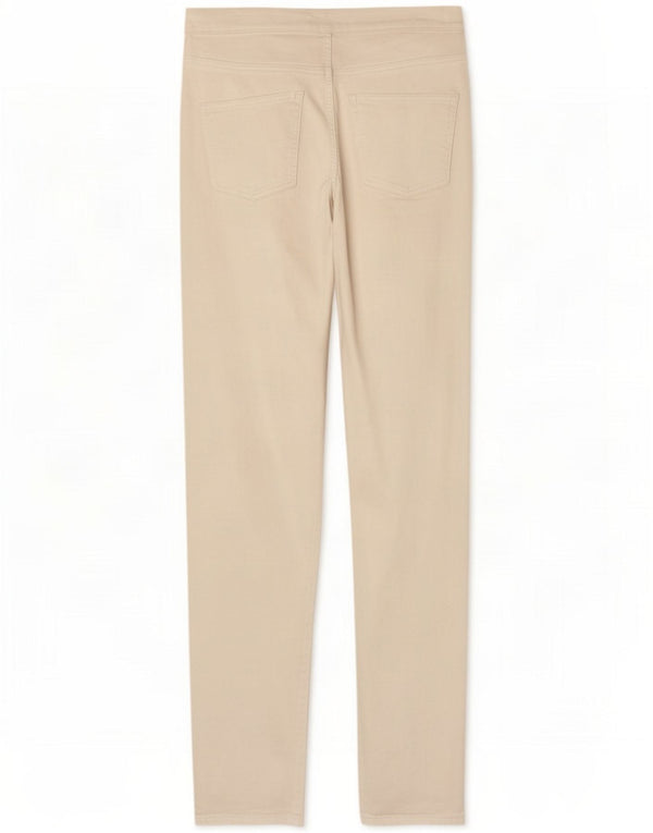 Marks & Spencer Dame Slim Casual Bukser UK 12 Medium W32 L27 White