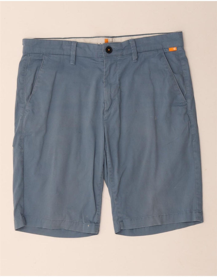 Timberland Herre Chino Shorts W32 Medium Blue Bomuld