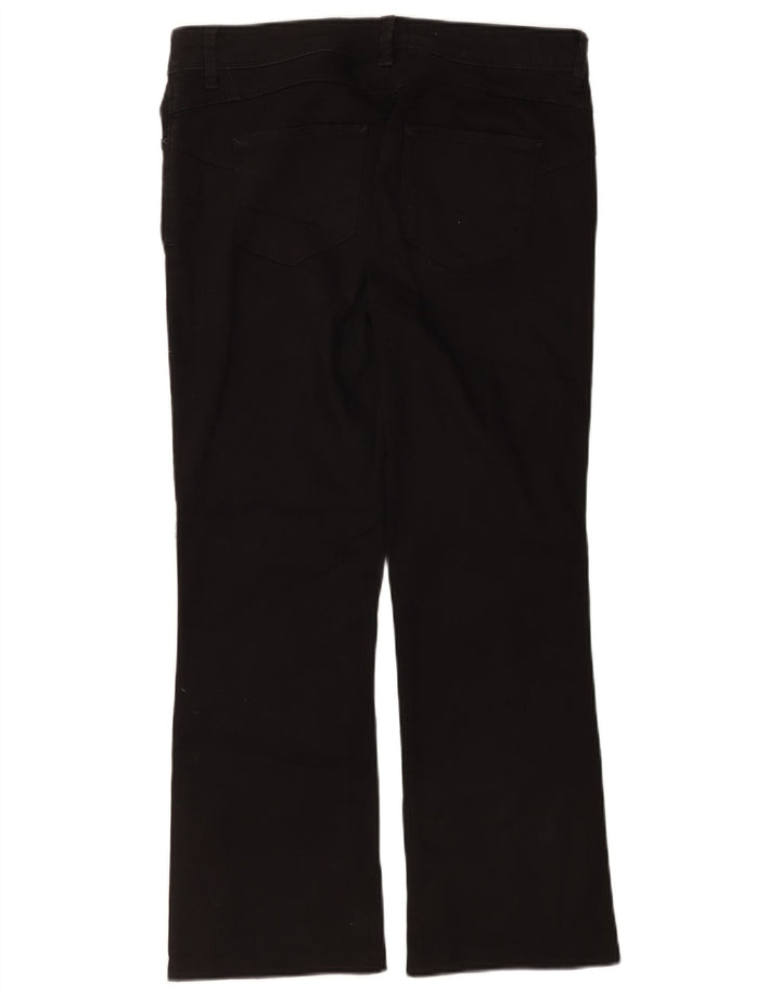 Marks & Spencer Dame Bootcut Jeans UK 16 Large W34 L26 Black Bomuld
