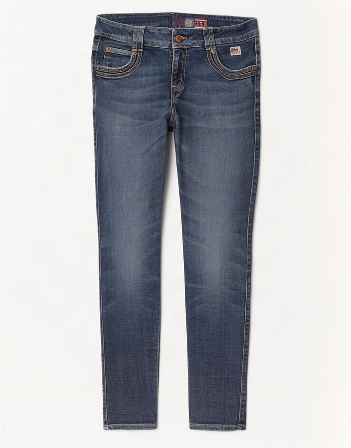 Roy Rogers Dame Slim Jeans W29 L27 Blå Bomuld