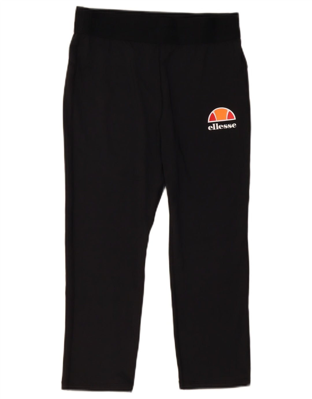 Ellesse Dame Capri Leggings UK 12 Medium Sort Polyester