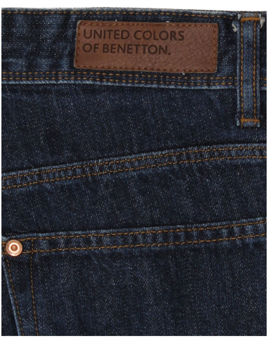 Benetton Straight Jeans til mænd W32 L29 Blå