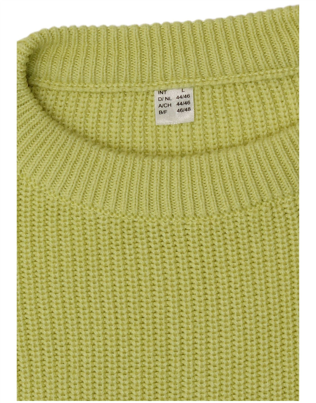 Vintage Dame Oversized Crew Neck Jumper Sweater UK 16 Large Green