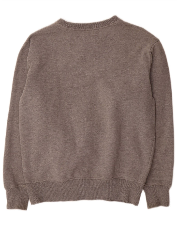 Ellesse Herre Grafisk Sweatshirt Jumper Lille Grå Colourblock Bomuld
