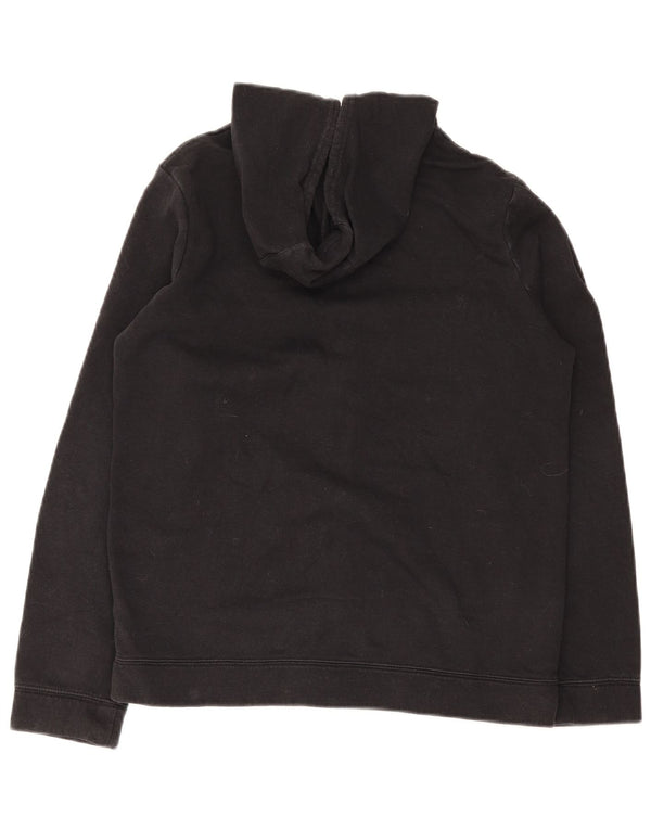 Nike Boys Standard Fit Hættetrøje med lynlås 13-14 år XL Sort bomuld