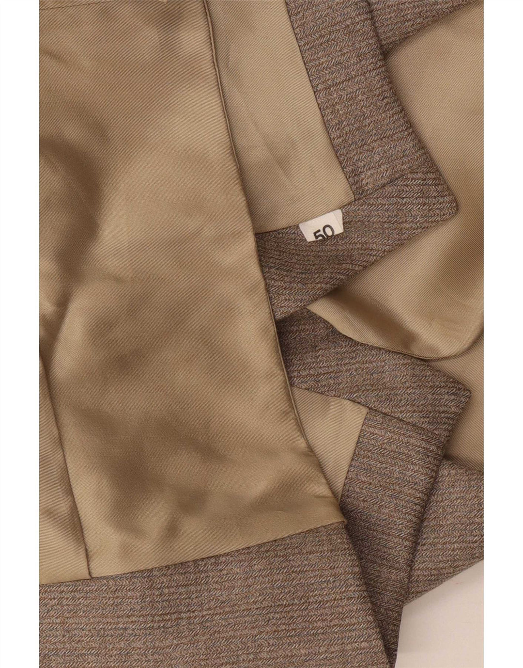 Vintage herrevest IT 50 Medium Grey Herringbone