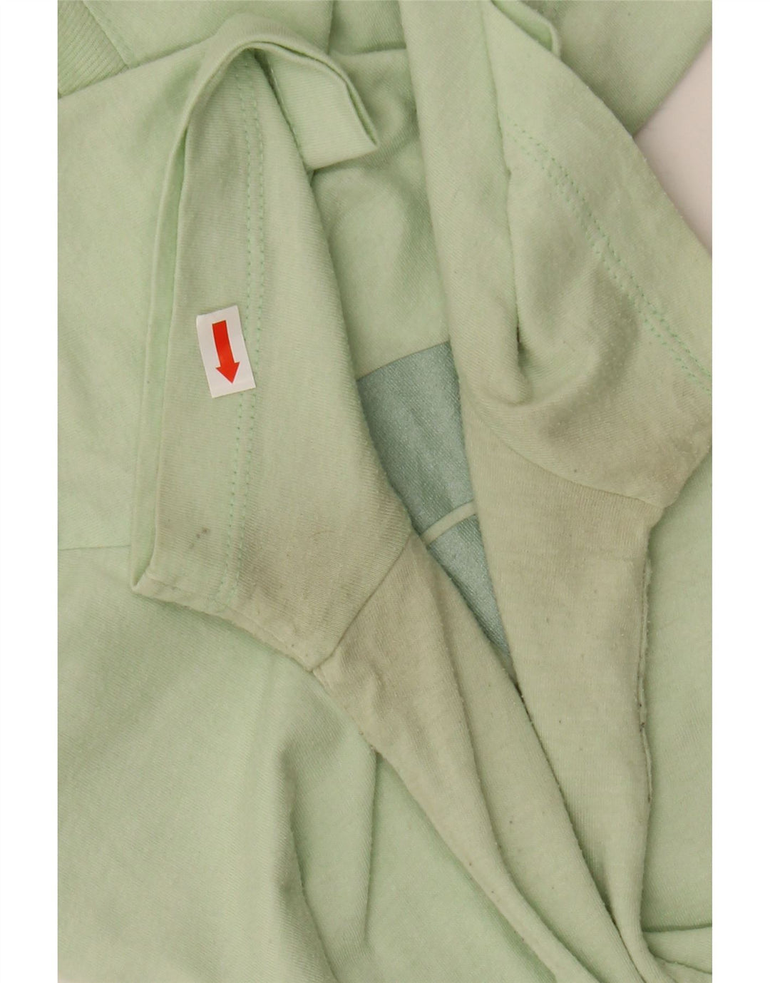 THE NORTH FACE Grafisk T-shirt top til kvinder UK 14 Medium Green Polyester