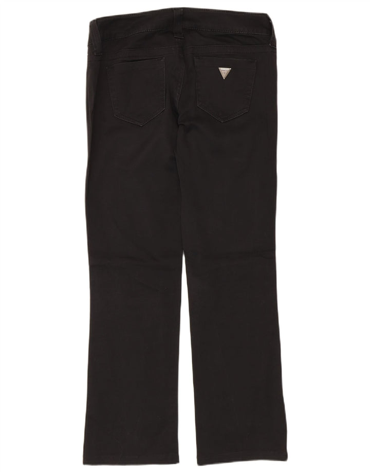 Guess Dame Bootcut Jeans W28 L29 Sort Bomuld