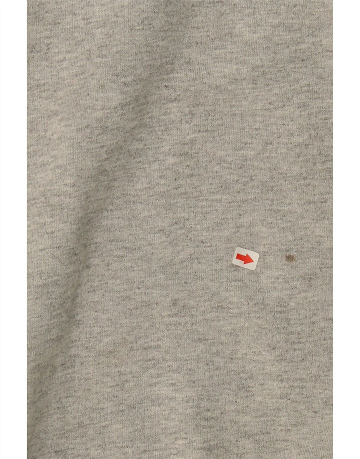 ERREA Mens Hoodie Jumper Large Grey Cotton Vintage Errea and Second-Hand Errea from Messina Hembry 