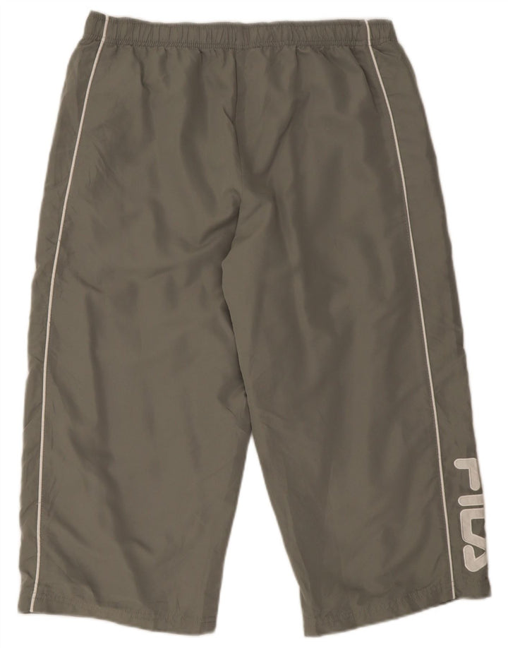 Fila Herre Grafisk Capri træningsdragt Bukser XL Grå Polyester