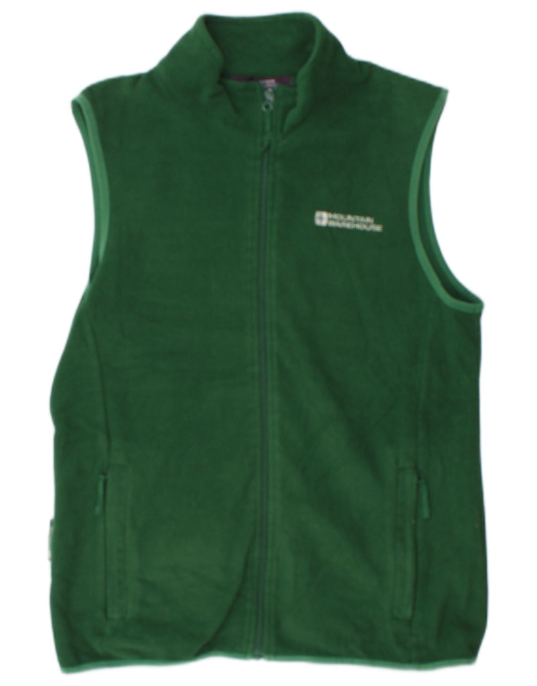 Mountain Warehouse Herre Fleece Gilet UK 12 Medium Green Polyester