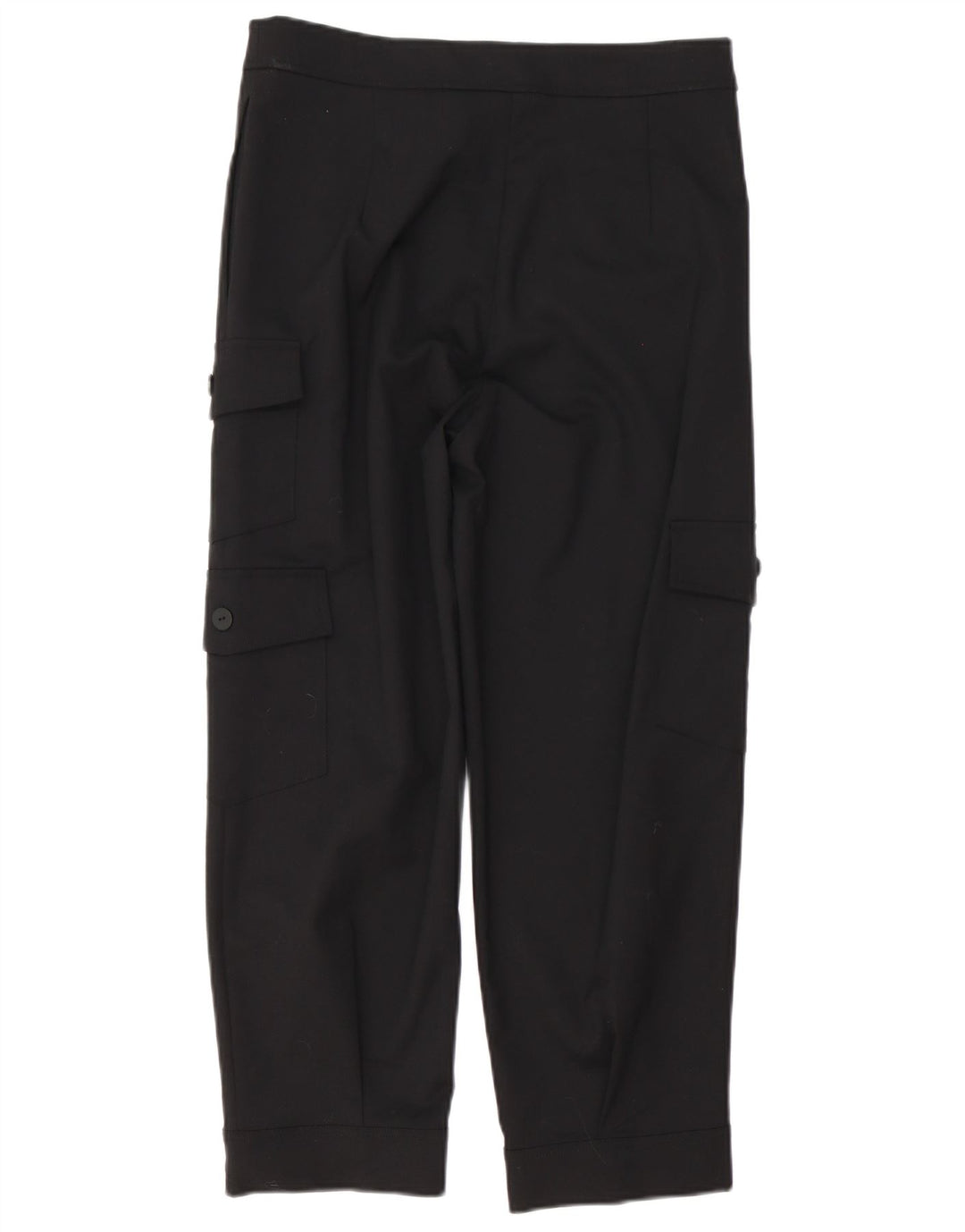 Sundek Dame Straight Cargo Bukser Medium W30 L26 Sort Bomuld