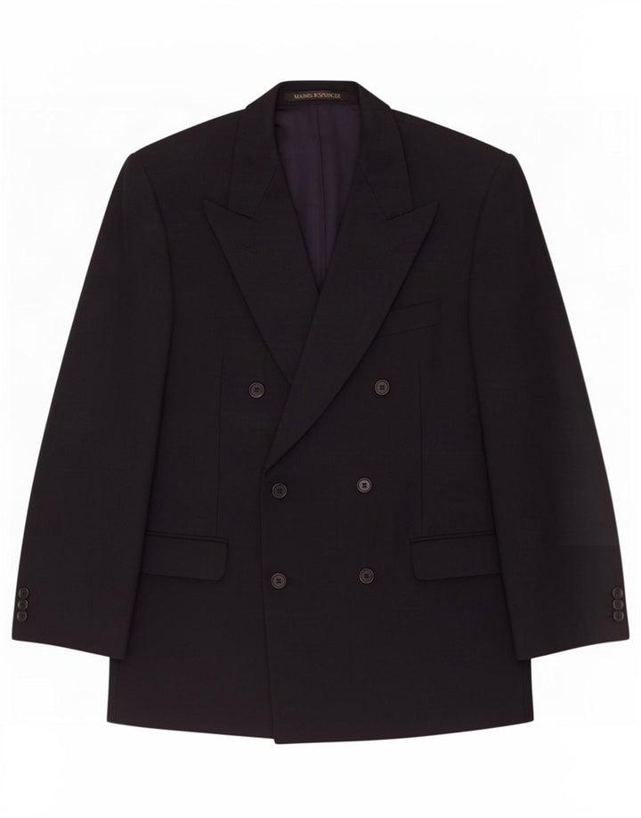 Marks & Spencer Herre St. Michael Blazer Jacket UK 40 Medium Navy Blue