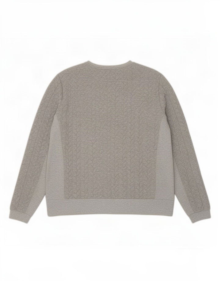 Zara Dame Sweatshirt Jumper UK 14 Medium Grå