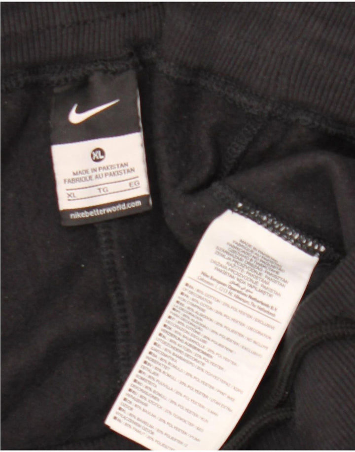 Nike Træningsdragtsbukser til mænd X Sort bomuld