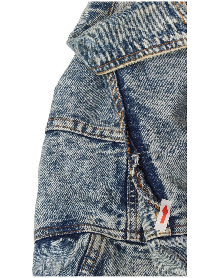 VINTAGE Denimjakke til mænd UK 42 XL Blå